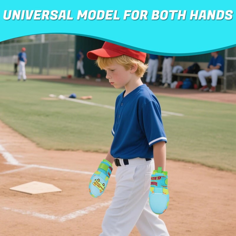 RVRAYS Baseball Sliding Mitt - Sliding Mitt for Youth - Drippy Drip Accessory Gingerbread Man, Coco, Scary HaHa - Softball - Image 5